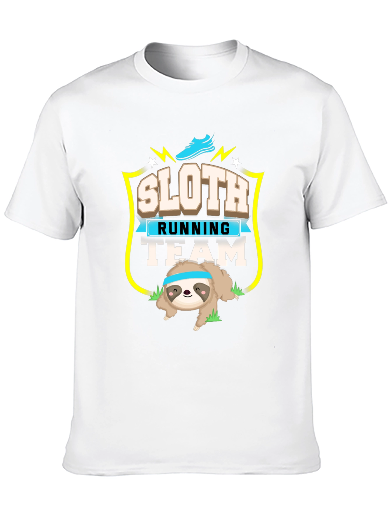 Sloth Running Team Graphic Tee