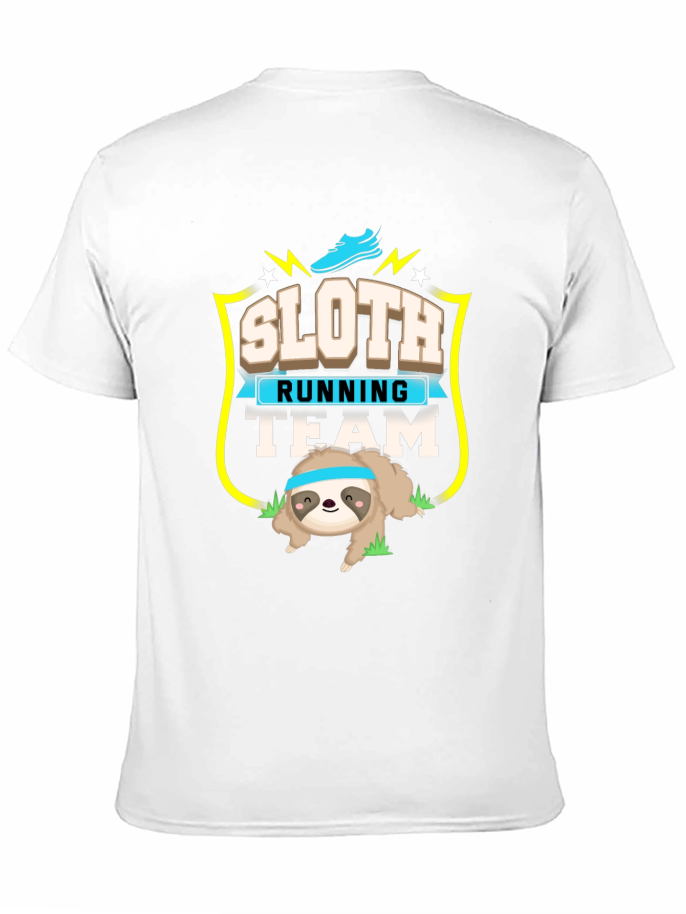 Sloth Running Team Graphic Tee