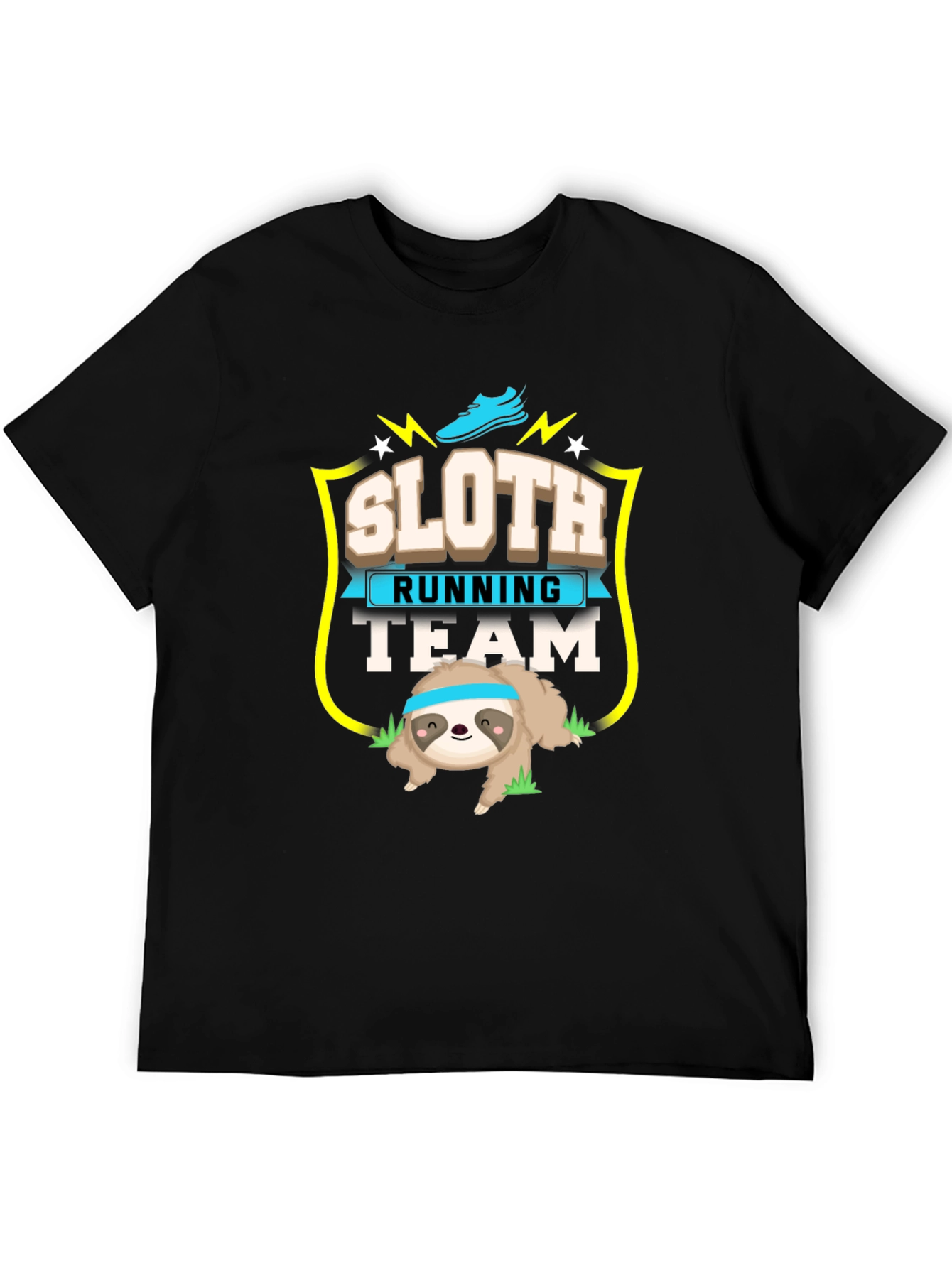 Sloth Running Team Graphic Tee