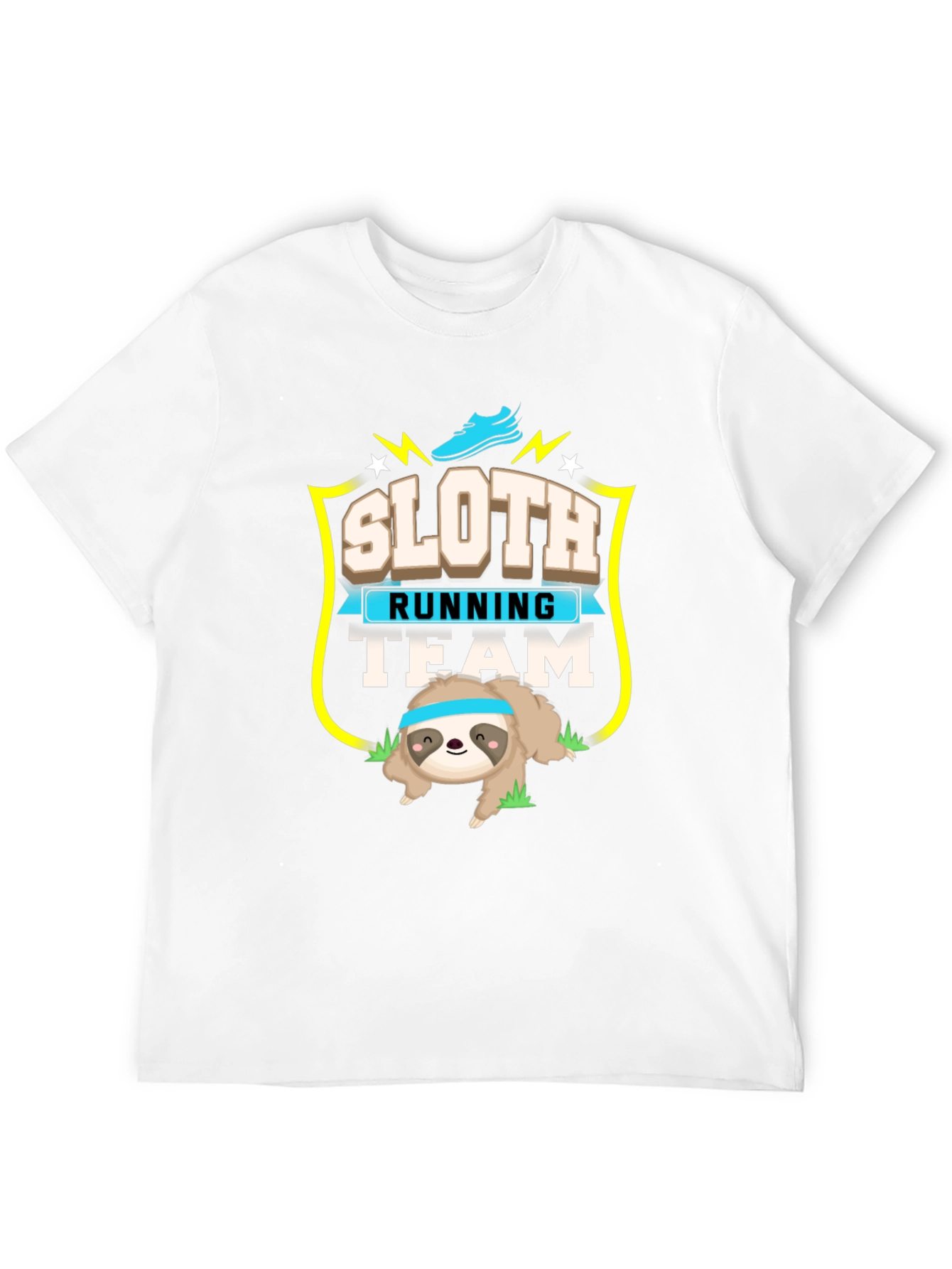 Sloth Running Team Graphic Tee