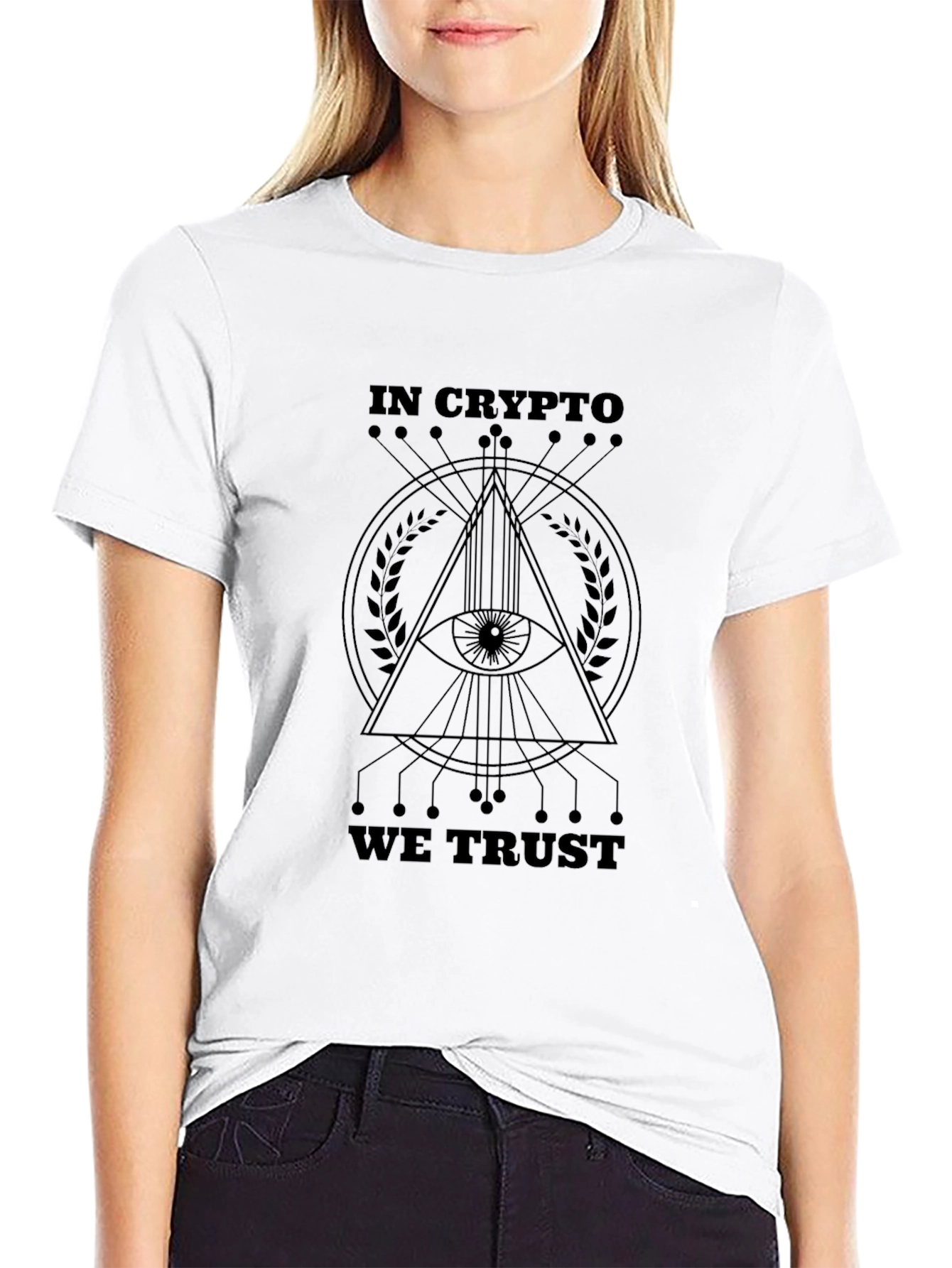 Crypto Eye T-Shirt - In Crypto We Trust