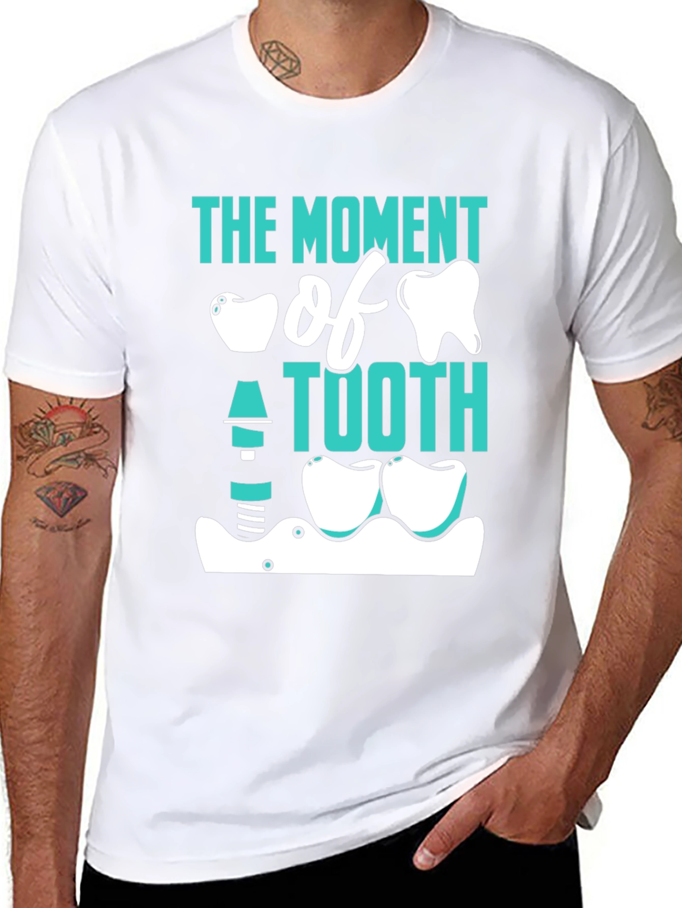 The Moment of Tooth Funny Dentist T-Shirt