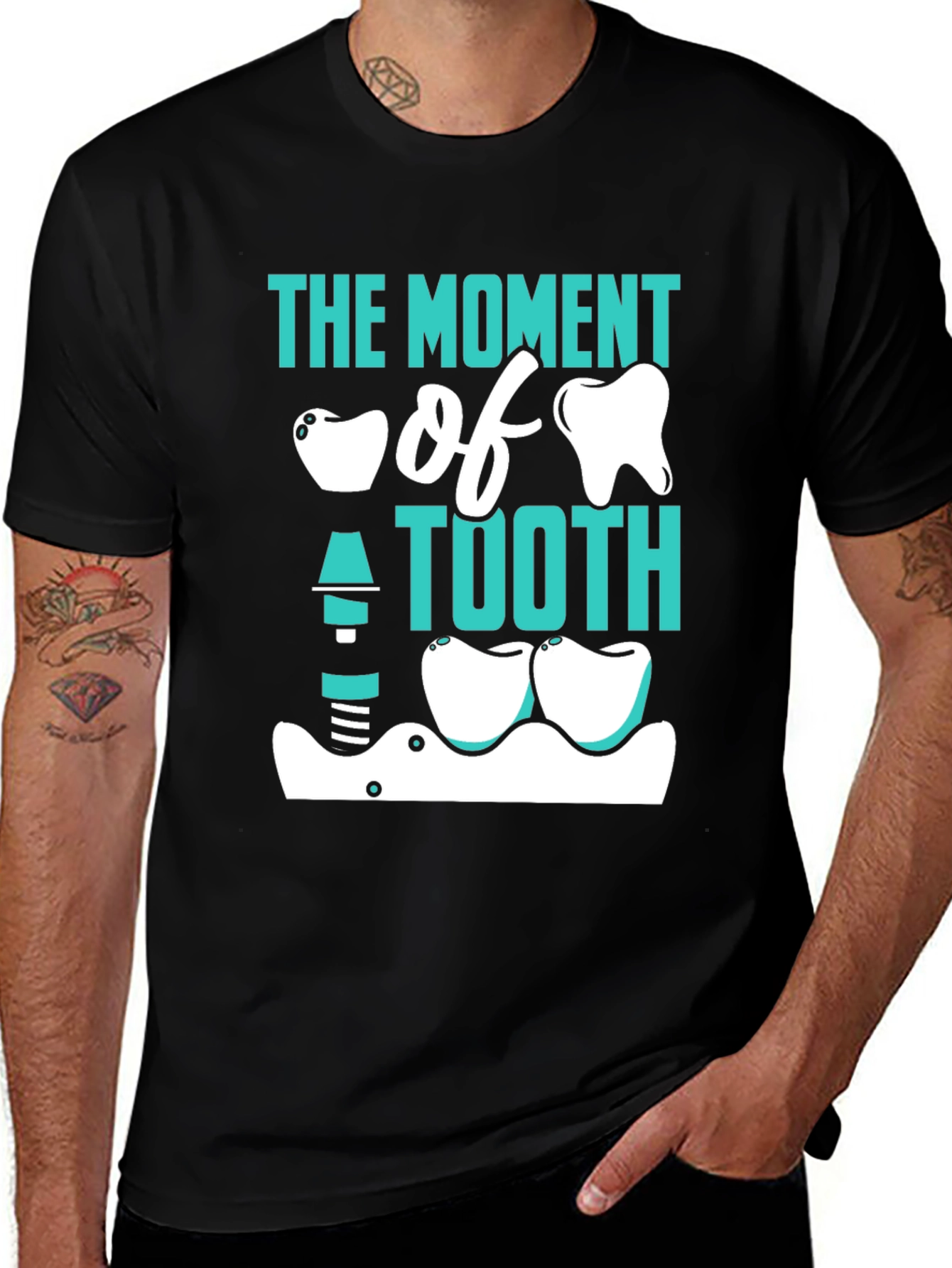 The Moment of Tooth Funny Dentist T-Shirt