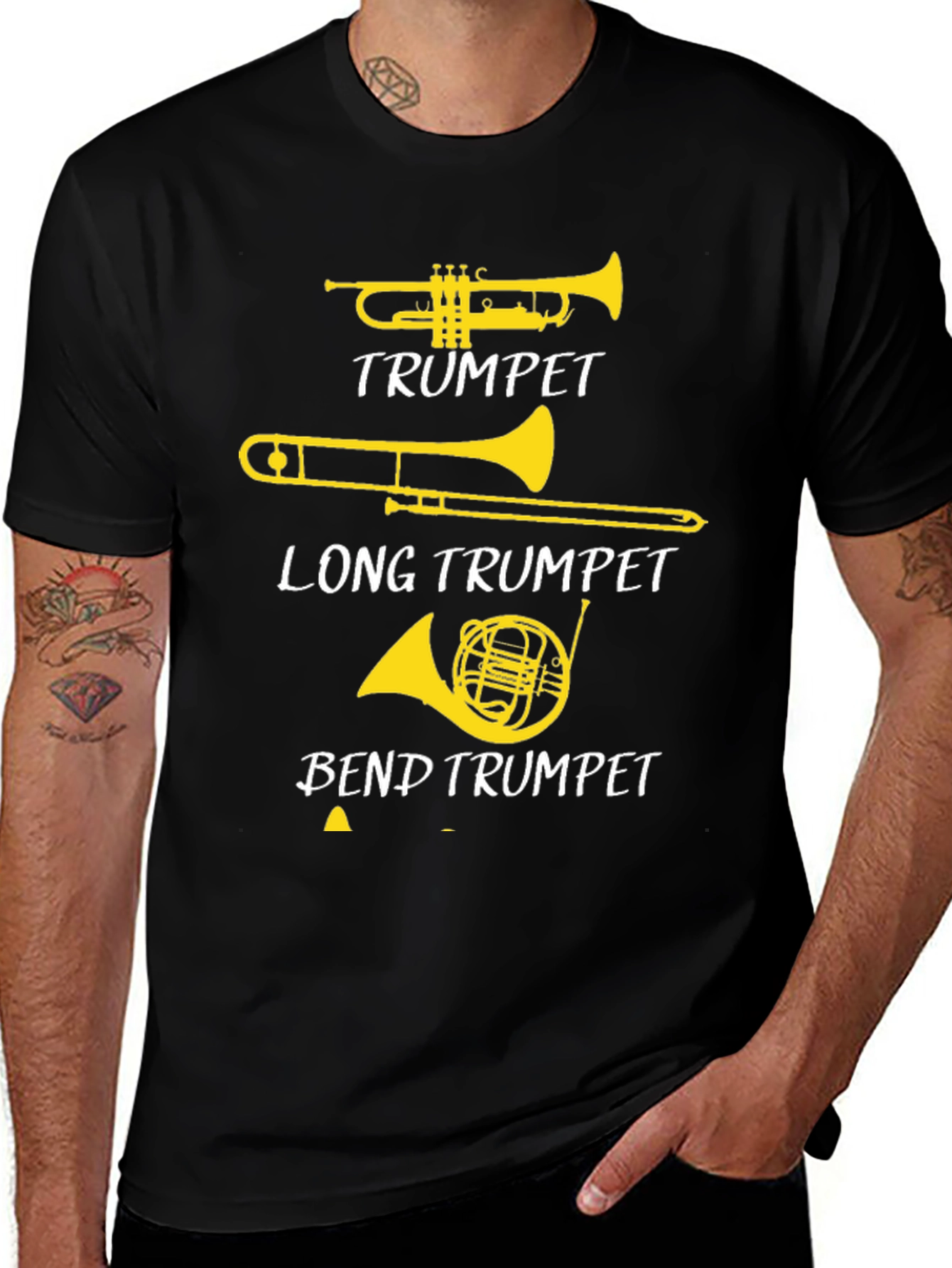 Trumpet T-Shirt - Musical Instrument Humor