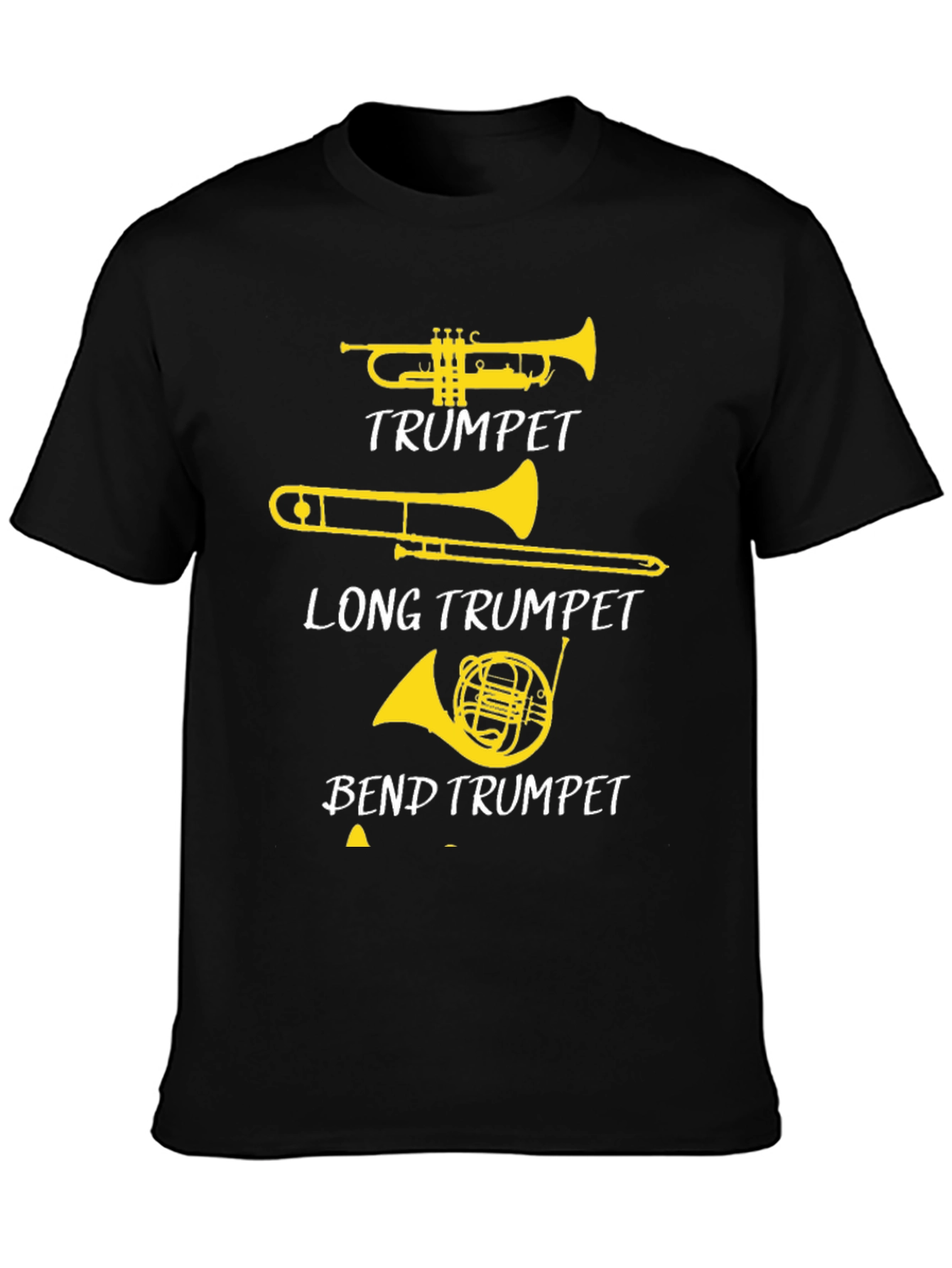 Trumpet T-Shirt - Musical Instrument Humor