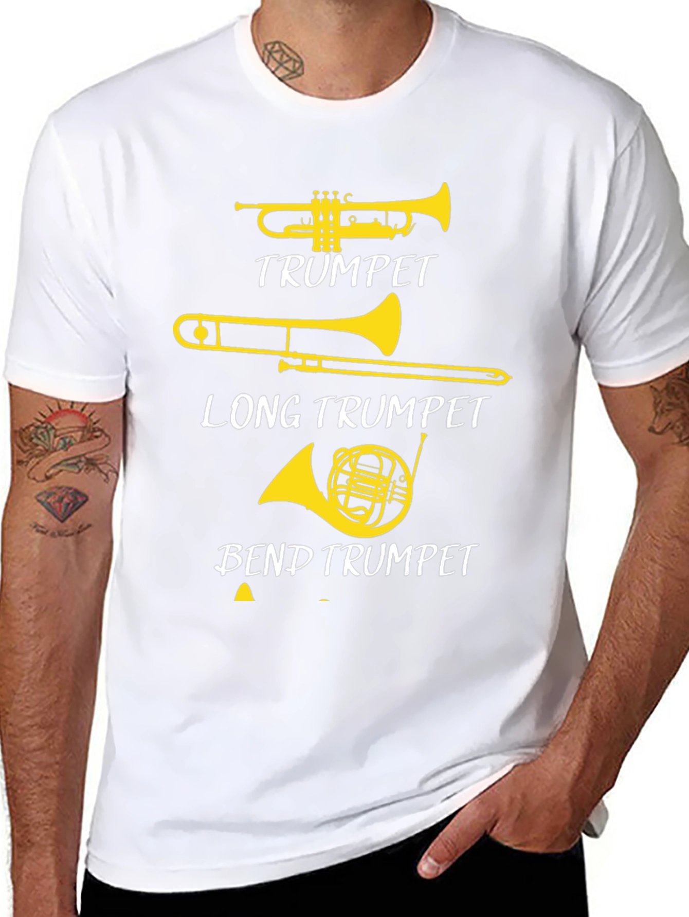 Trumpet T-Shirt - Musical Instrument Humor