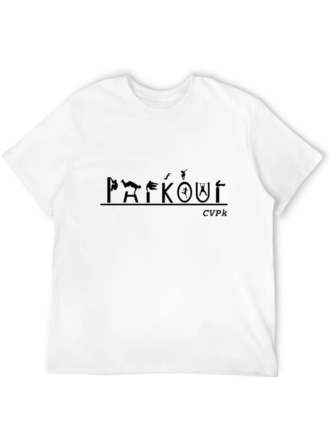 Parkour Graphic Black T-Shirt