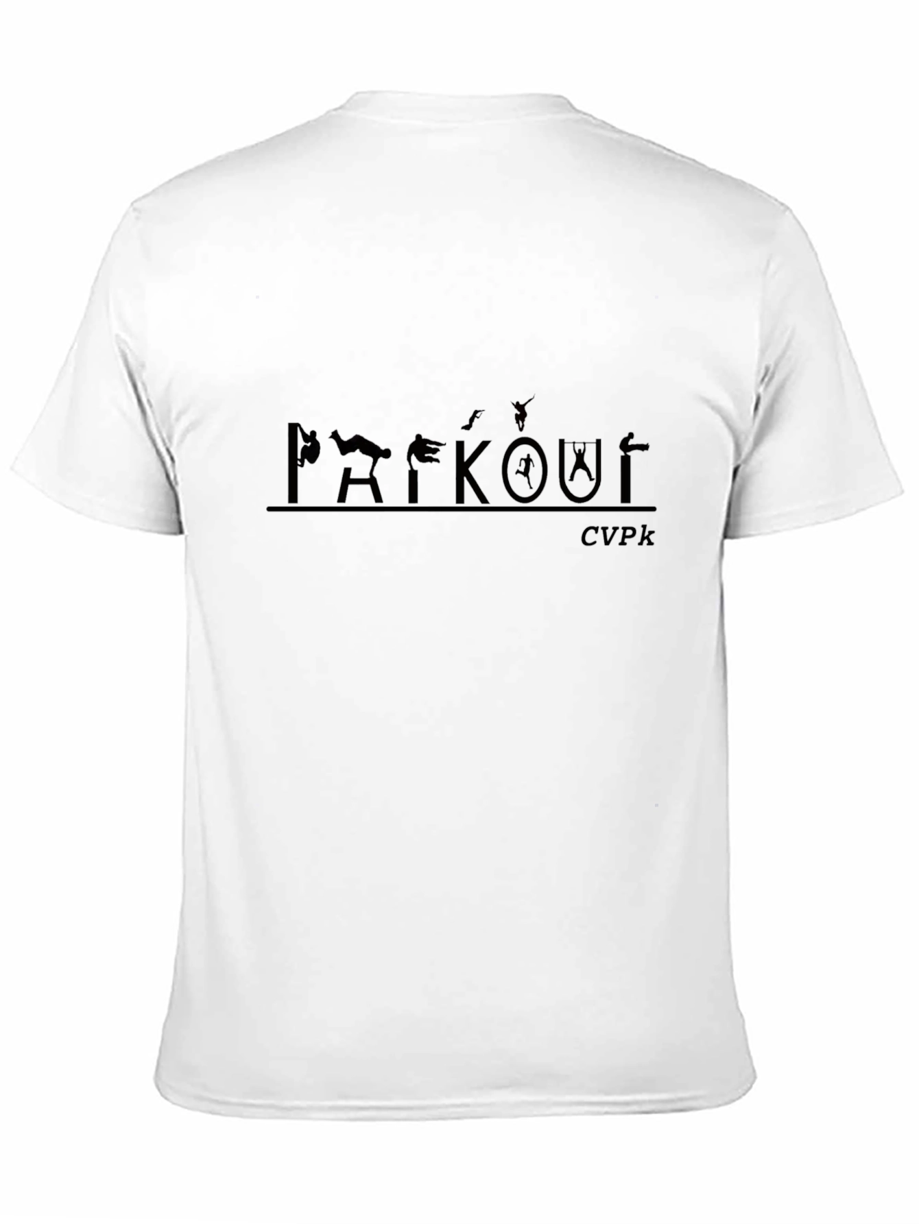Parkour Graphic Black T-Shirt
