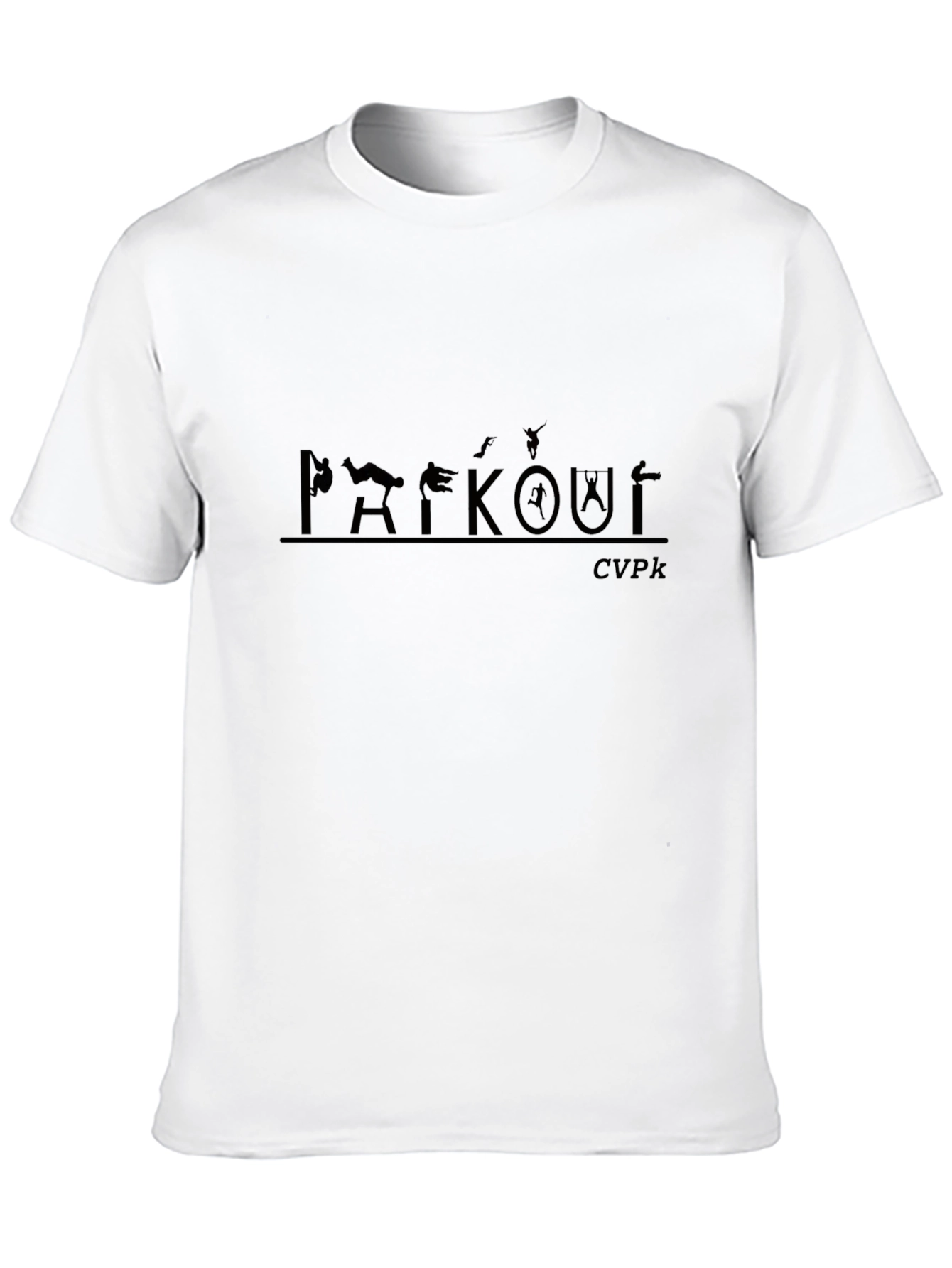 Parkour Graphic Black T-Shirt