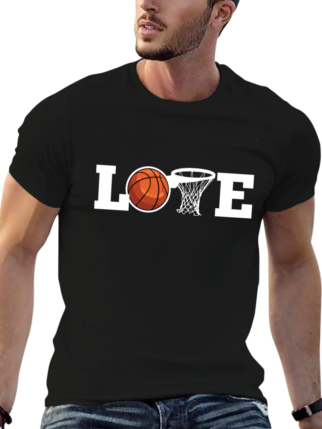 Basketball Love T-Shirt - Sports Fan Tee