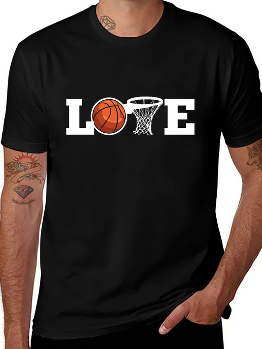 Basketball Love T-Shirt - Sports Fan Tee