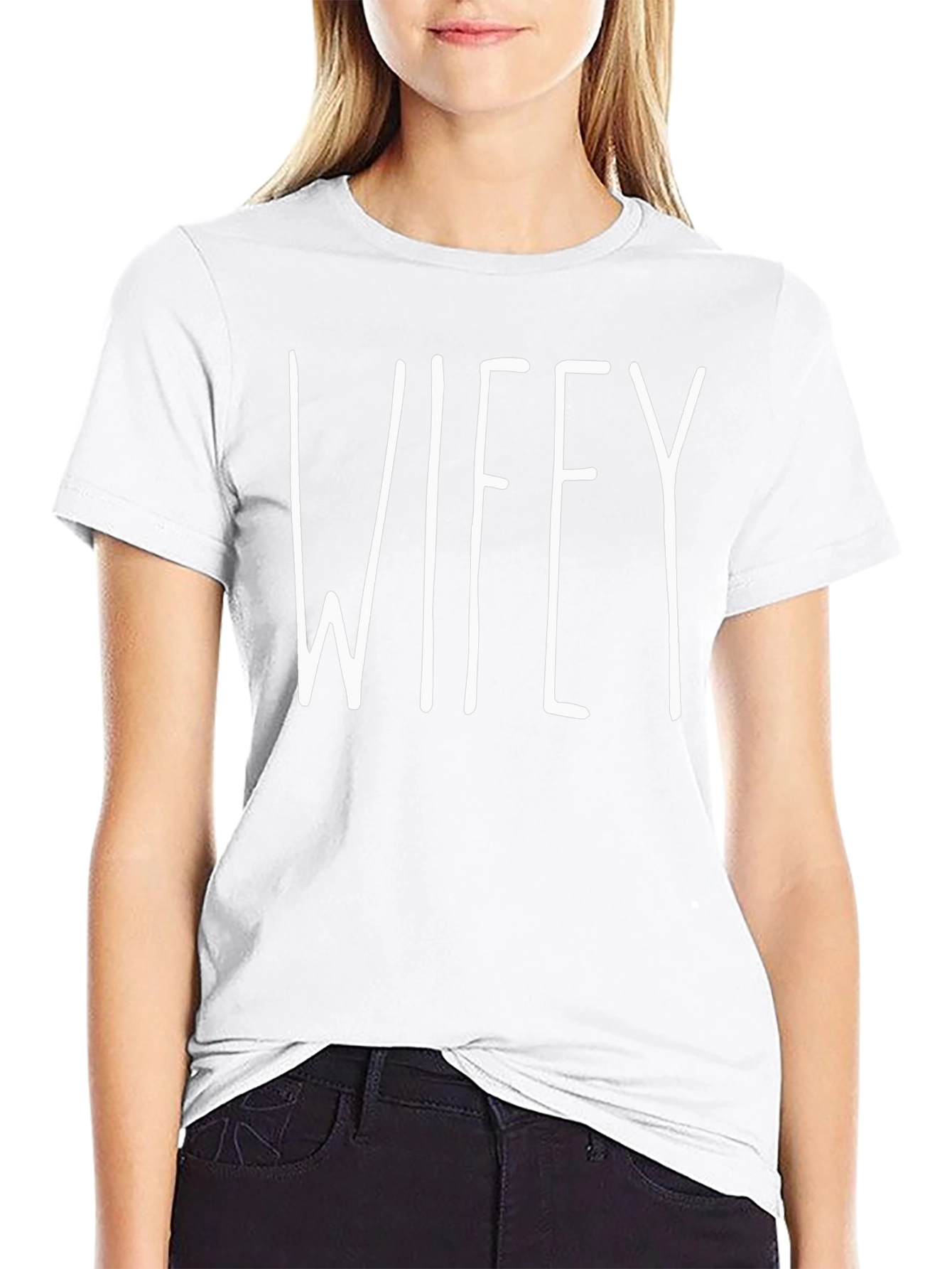 Wifey T-Shirt - Classic Black Tee