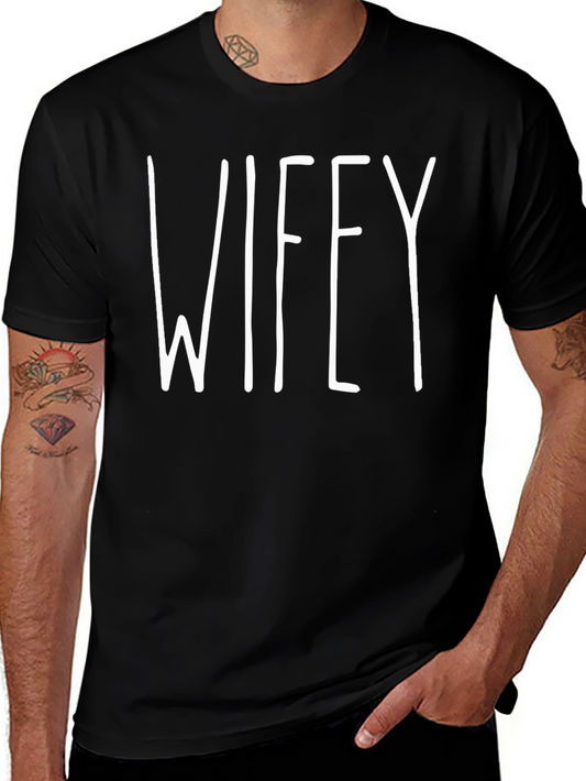 Wifey T-Shirt - Classic Black Tee