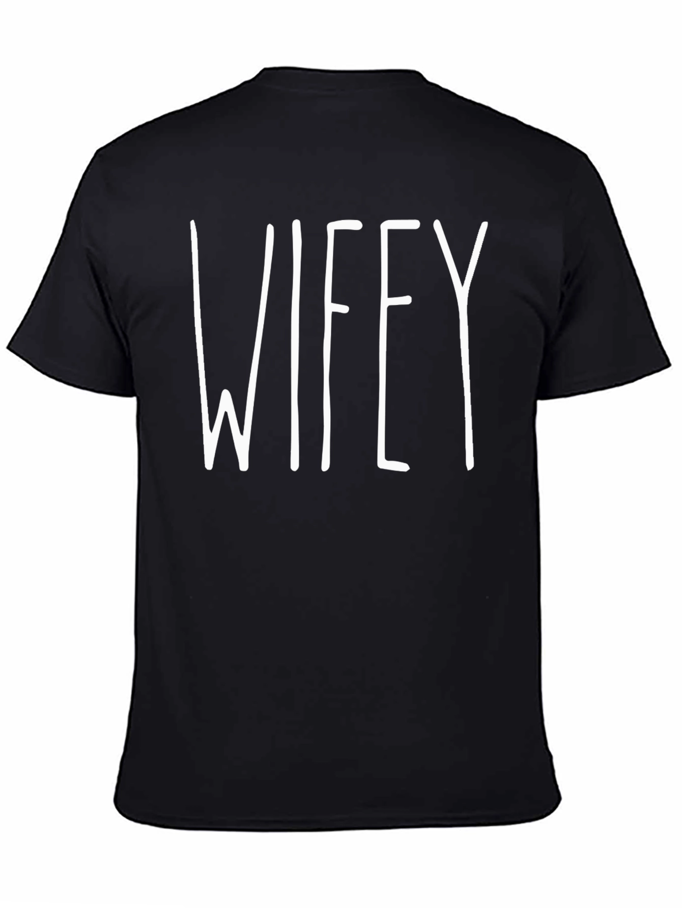 Wifey T-Shirt - Classic Black Tee