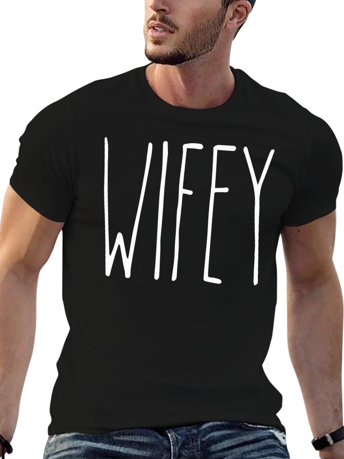 Wifey T-Shirt - Classic Black Tee