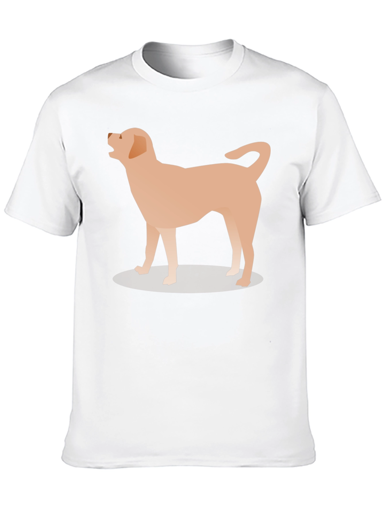 Dog Graphic T-Shirt - Mens Black Tee