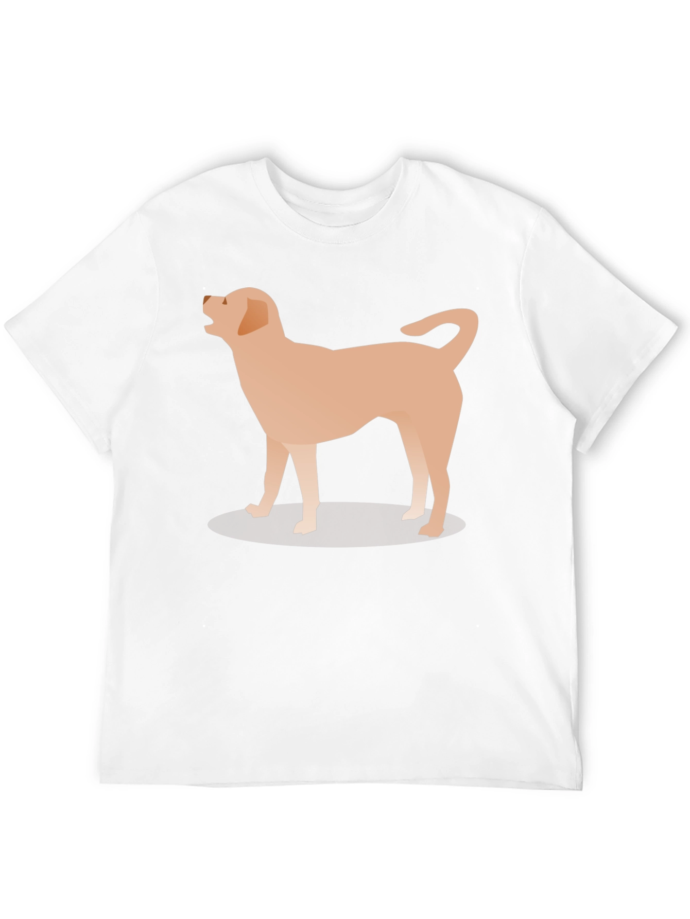 Dog Graphic T-Shirt - Mens Black Tee