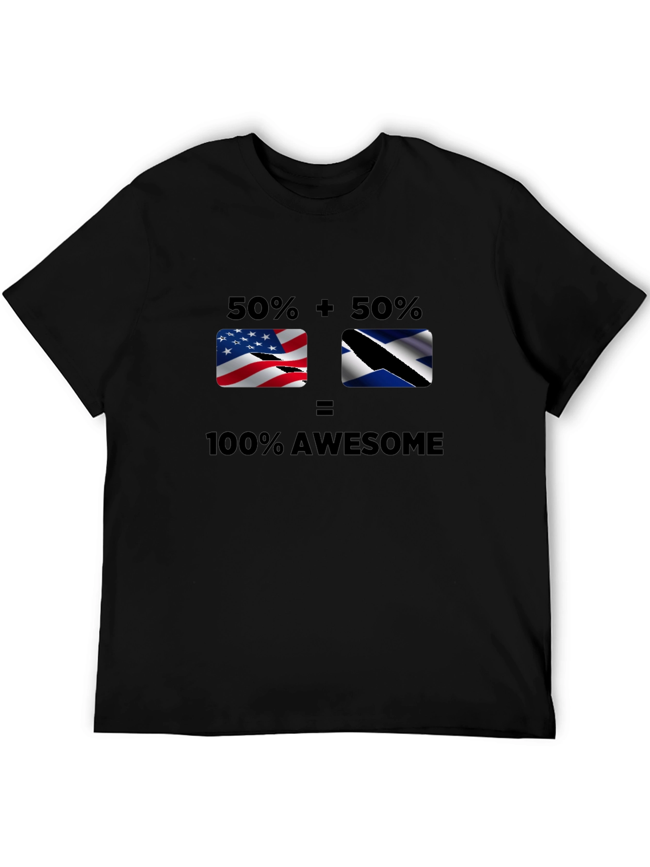Awesome USA & Scotland Mix T-Shirt