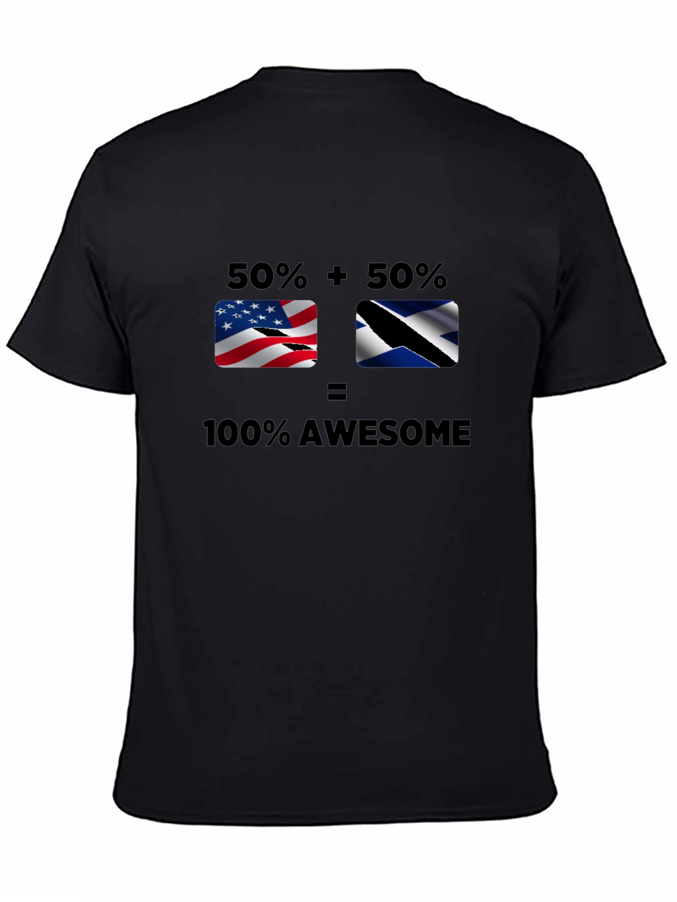 Awesome USA & Scotland Mix T-Shirt