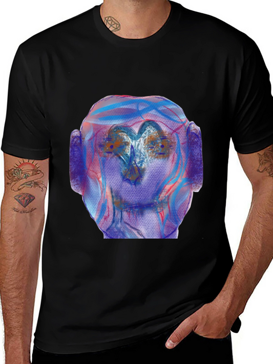Abstract Art Tee - Unique Graphic Print Shirt