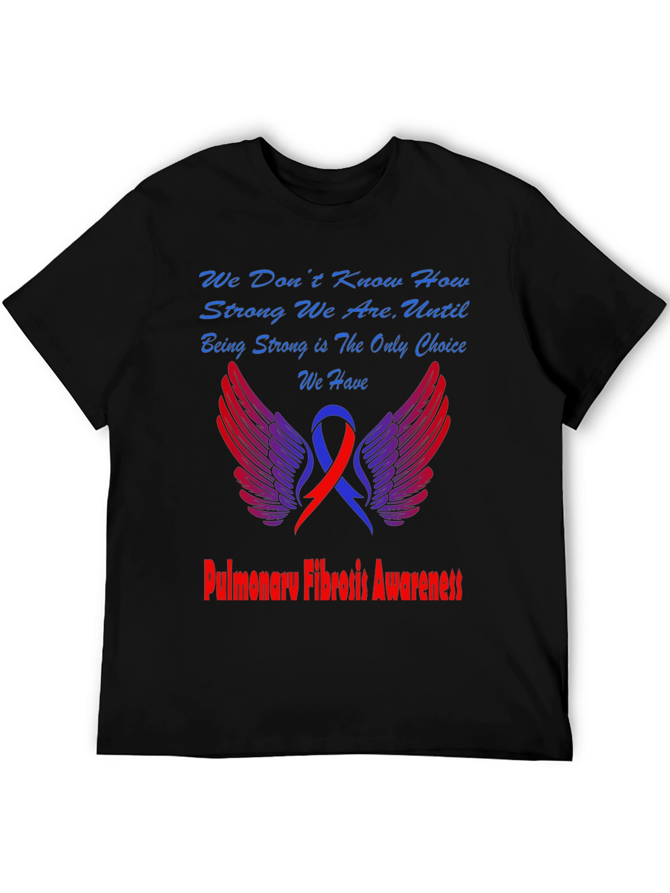 Pulmonary Fibrosis Awareness T-Shirt