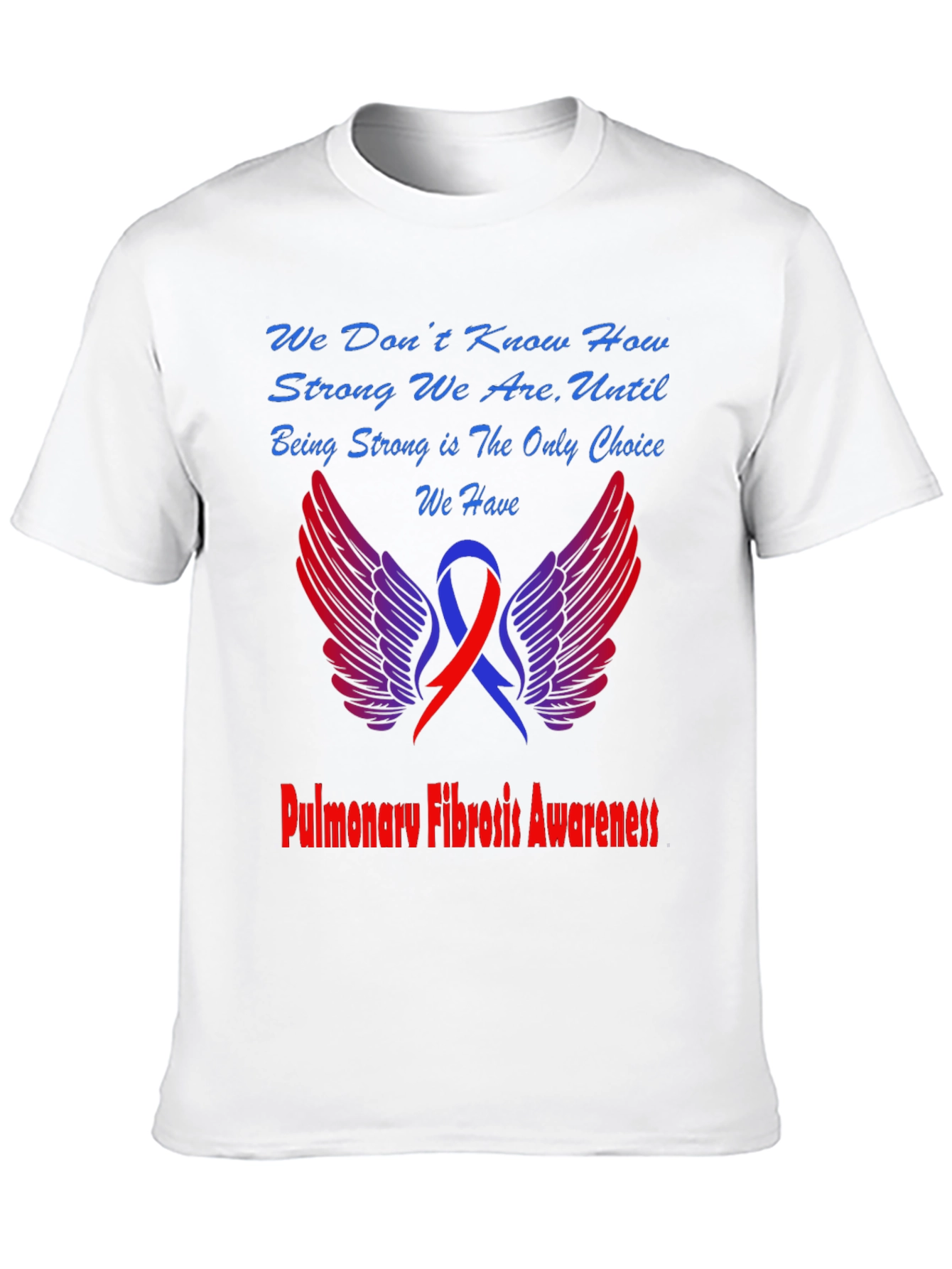 Pulmonary Fibrosis Awareness T-Shirt
