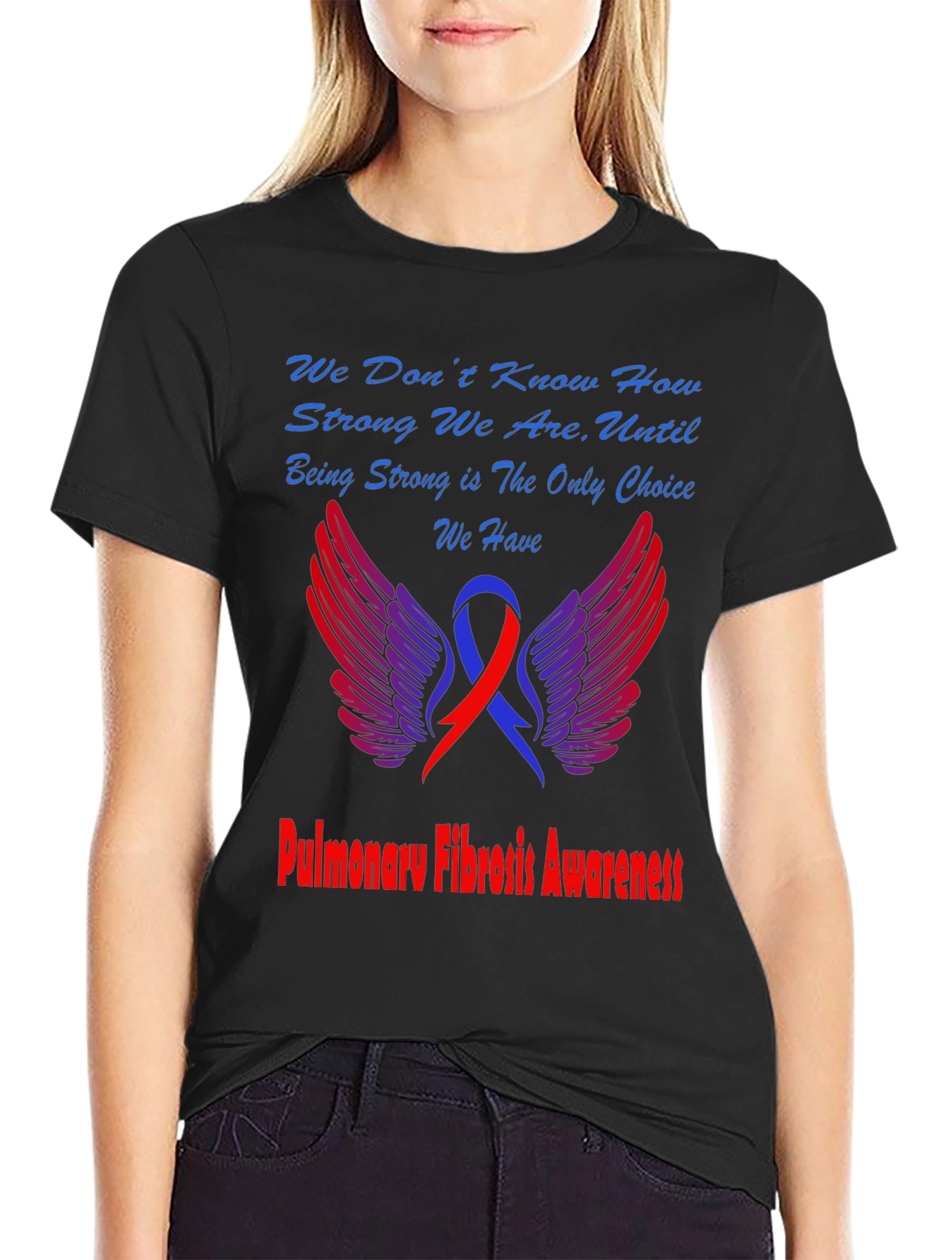 Pulmonary Fibrosis Awareness T-Shirt