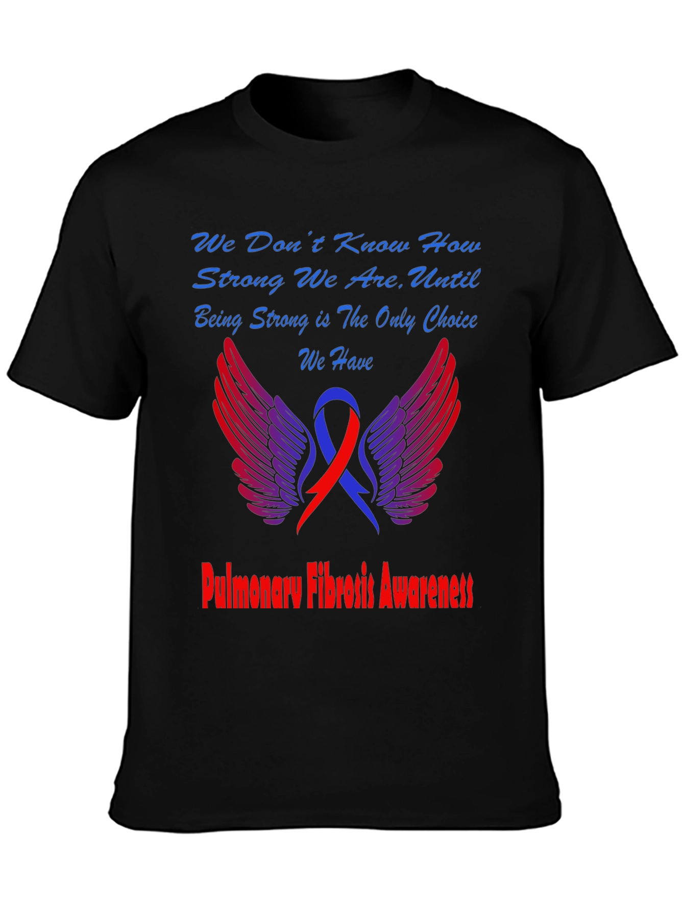 Pulmonary Fibrosis Awareness T-Shirt