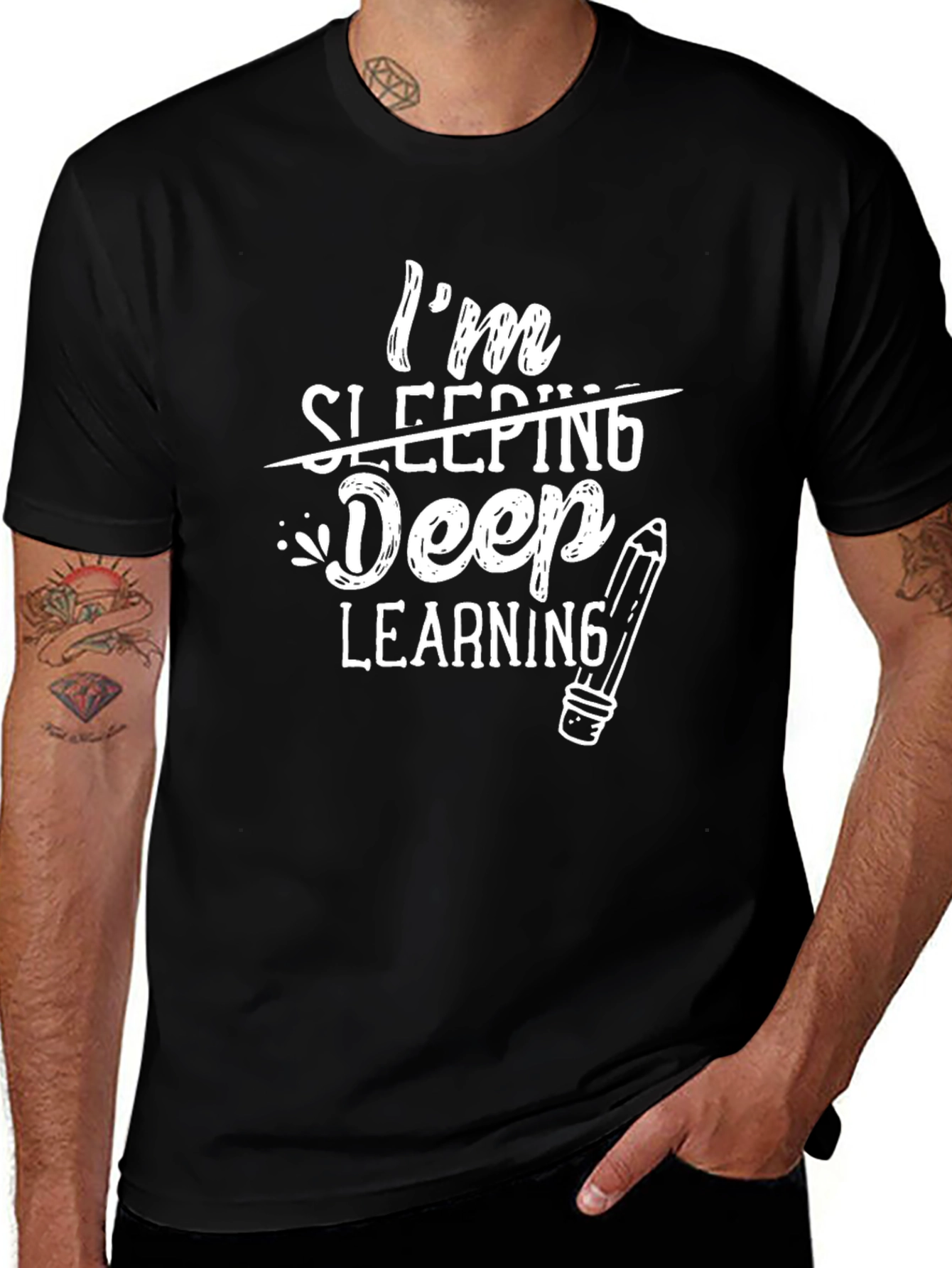 Deep Learning T-Shirt: Im Deep Learning Design