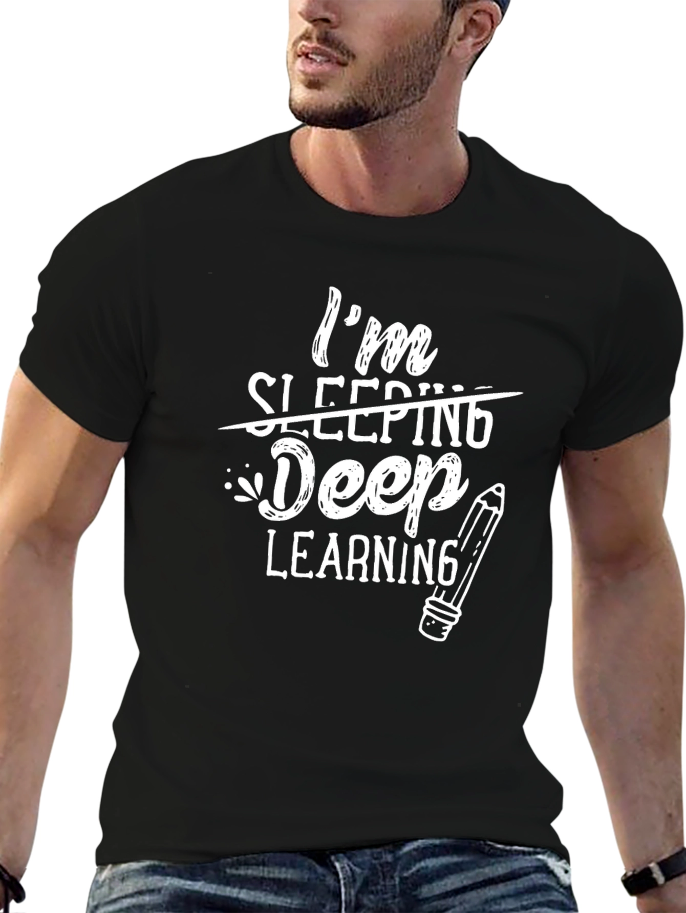 Deep Learning T-Shirt: Im Deep Learning Design