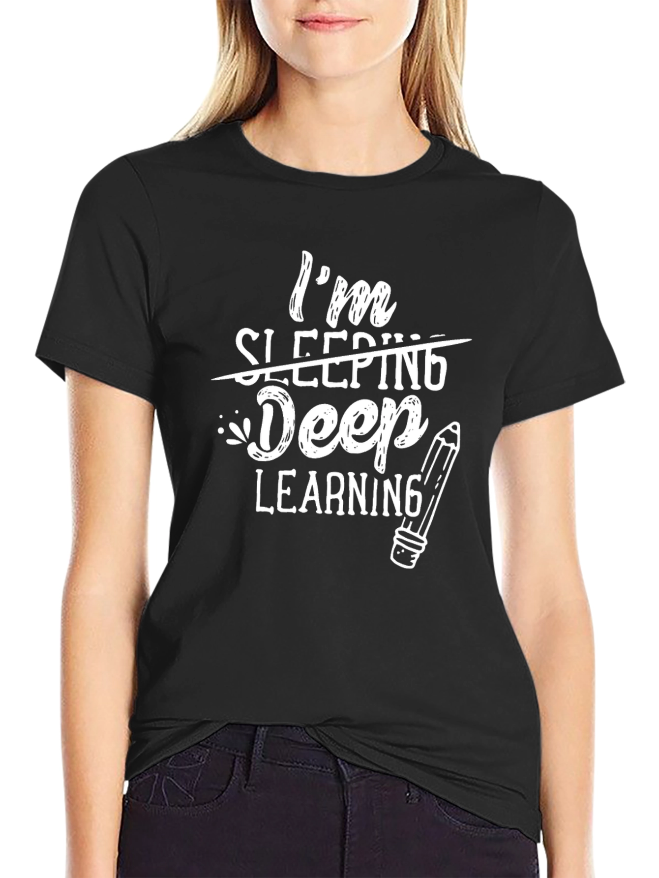 Deep Learning T-Shirt: Im Deep Learning Design