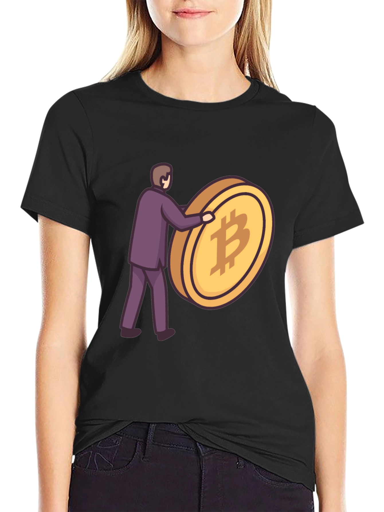 Bitcoin Boss T-Shirt - Crypto Investor Apparel