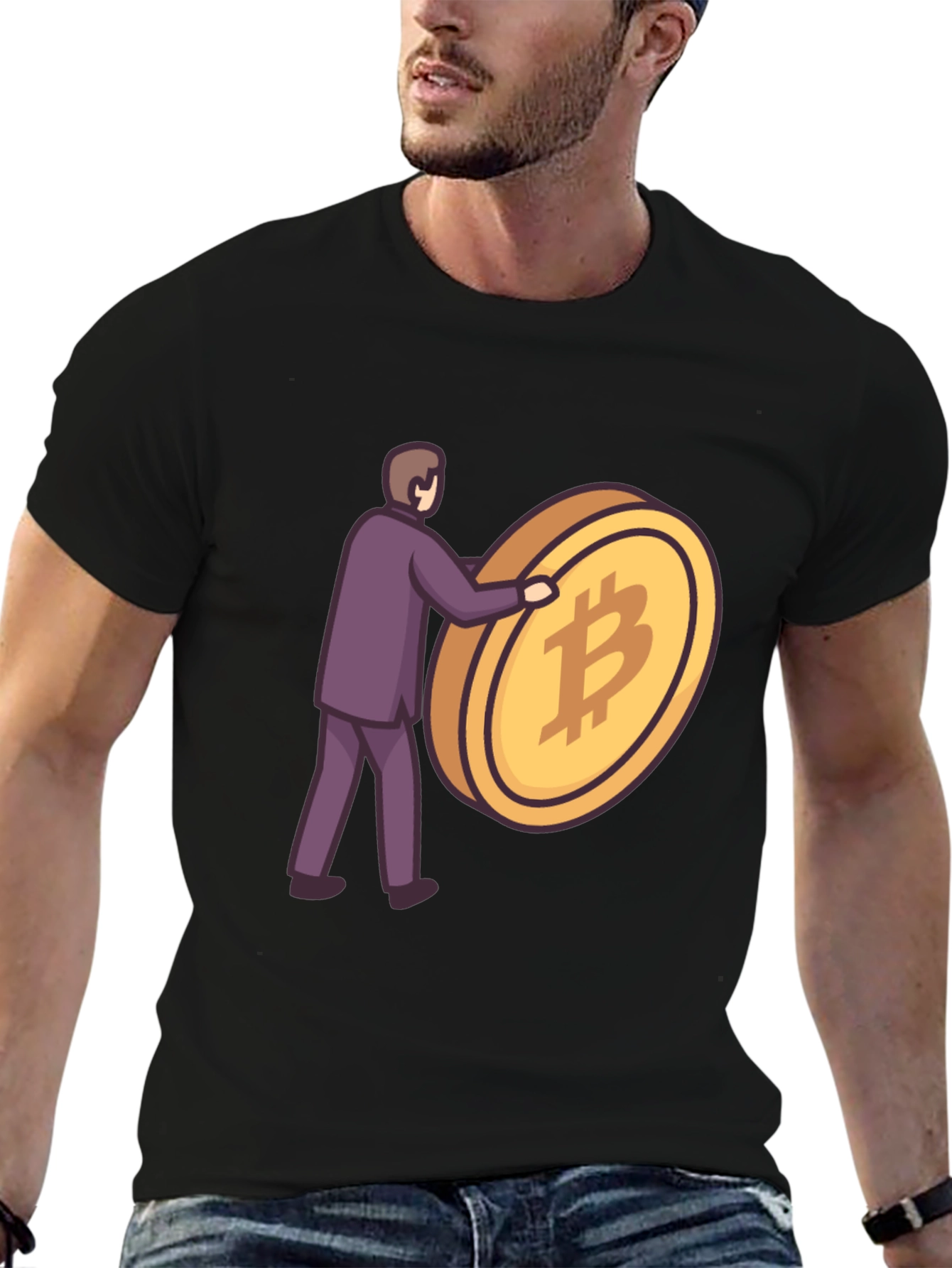 Bitcoin Boss T-Shirt - Crypto Investor Apparel