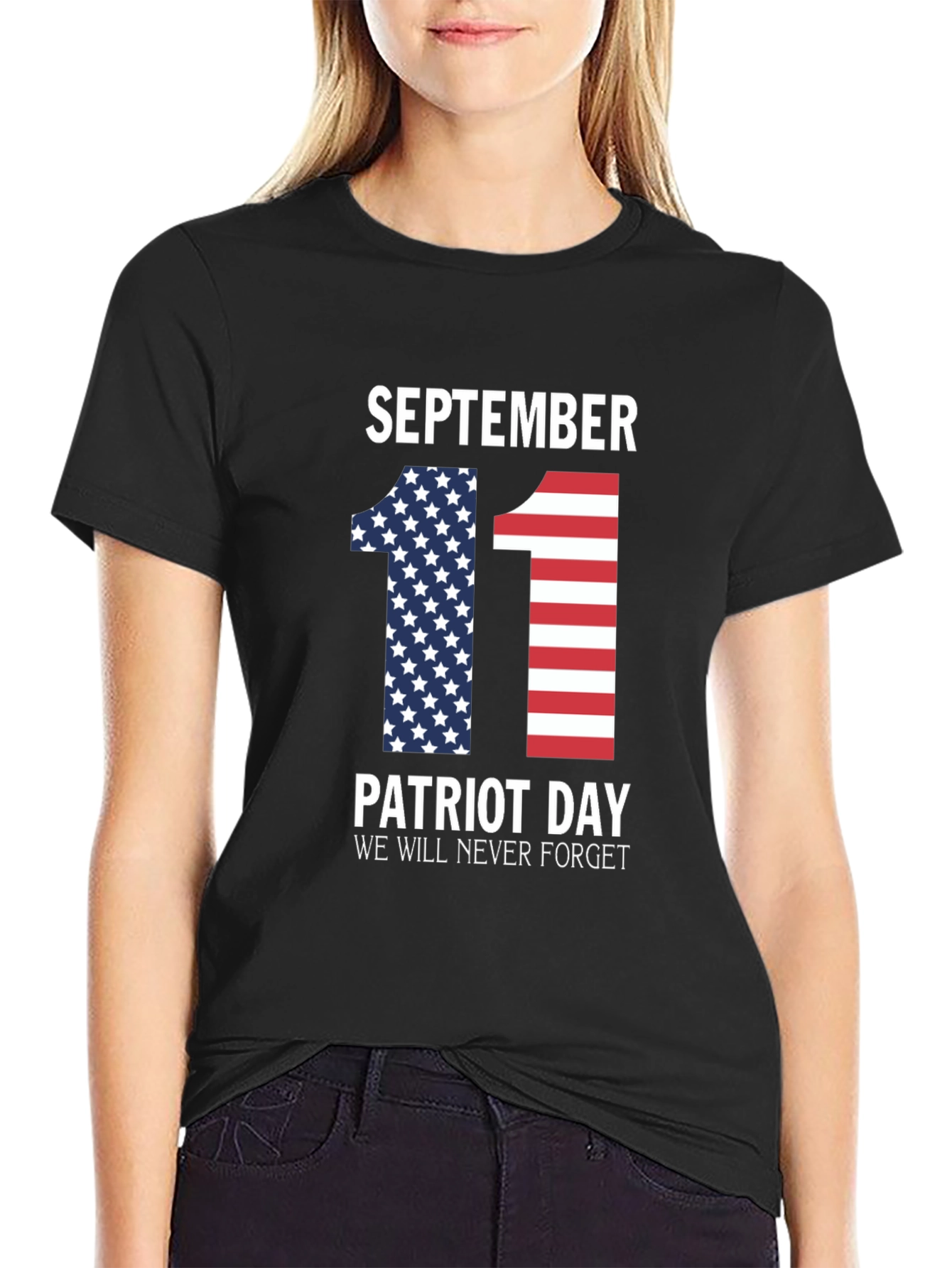 September 11 Patriot Day Never Forget T-Shirt
