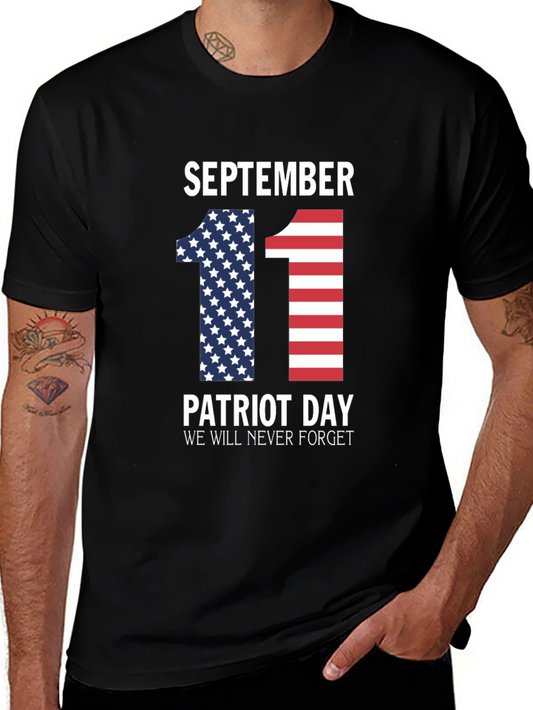 September 11 Patriot Day Never Forget T-Shirt