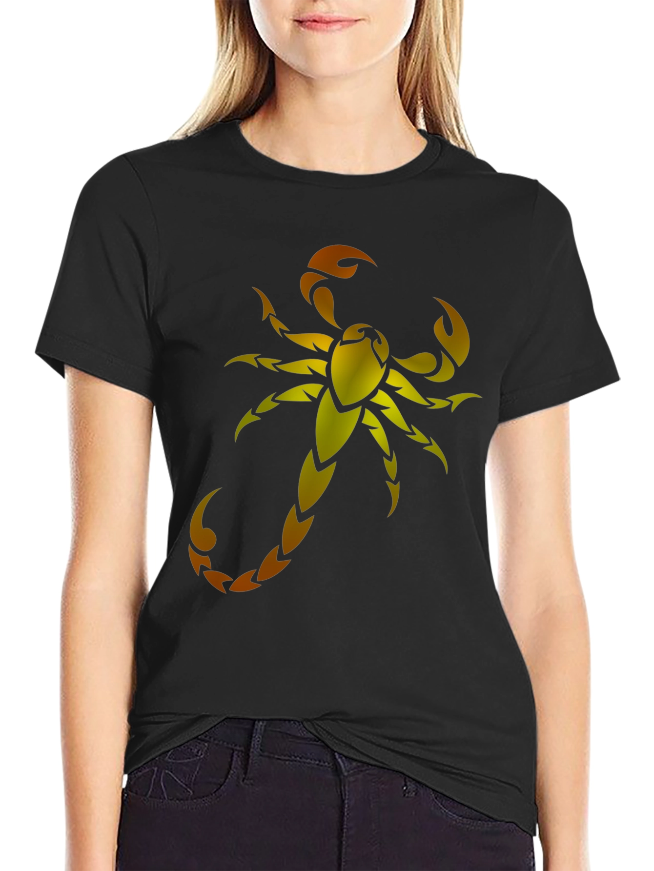 Scorpion Graphic Black T-Shirt