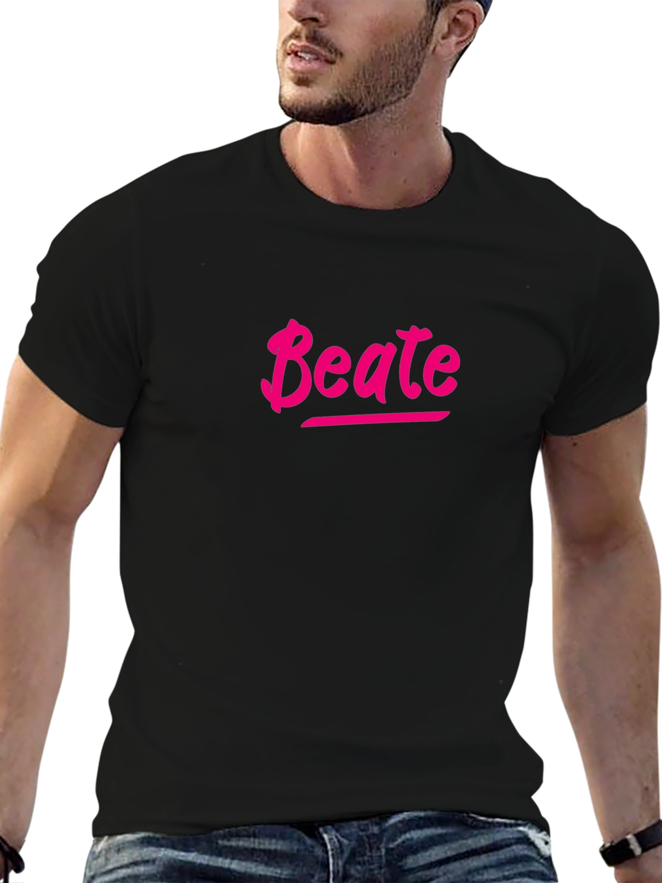Beate Graphic Tee - Trendy Personalized T-Shirt