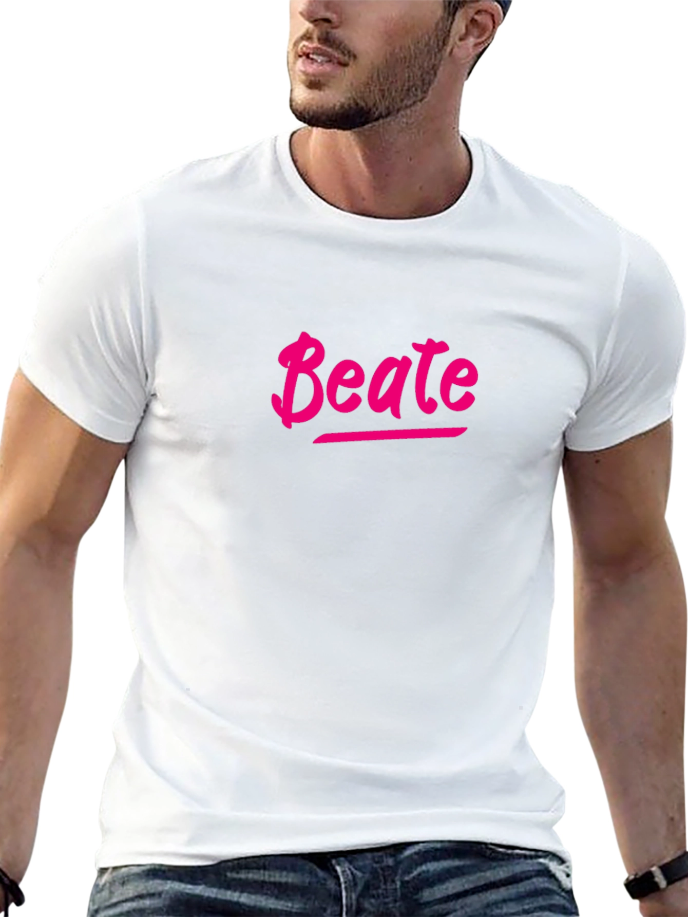 Beate Graphic Tee - Trendy Personalized T-Shirt