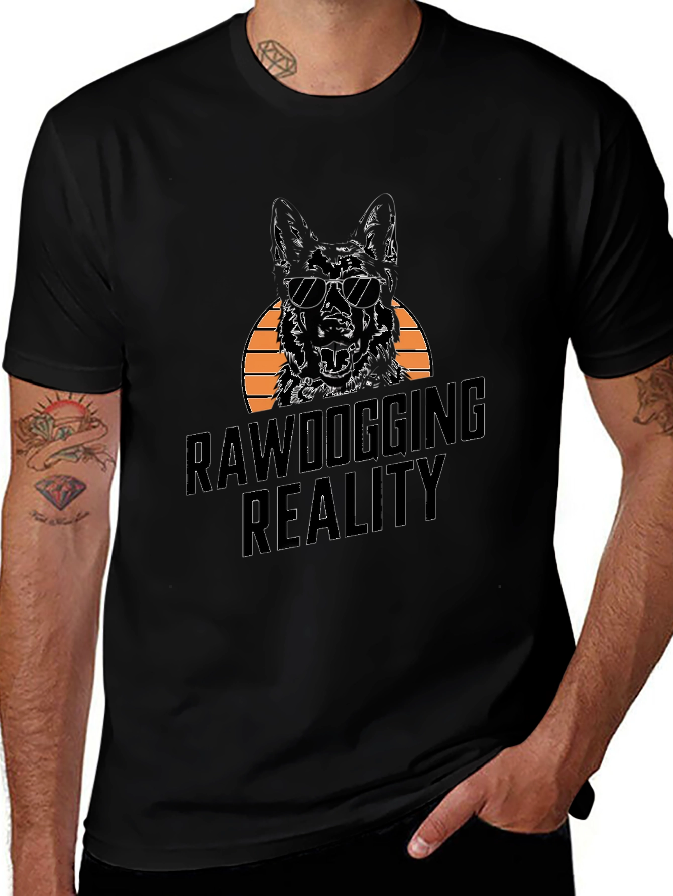 Rawdogging Reality Graphic T-Shirt