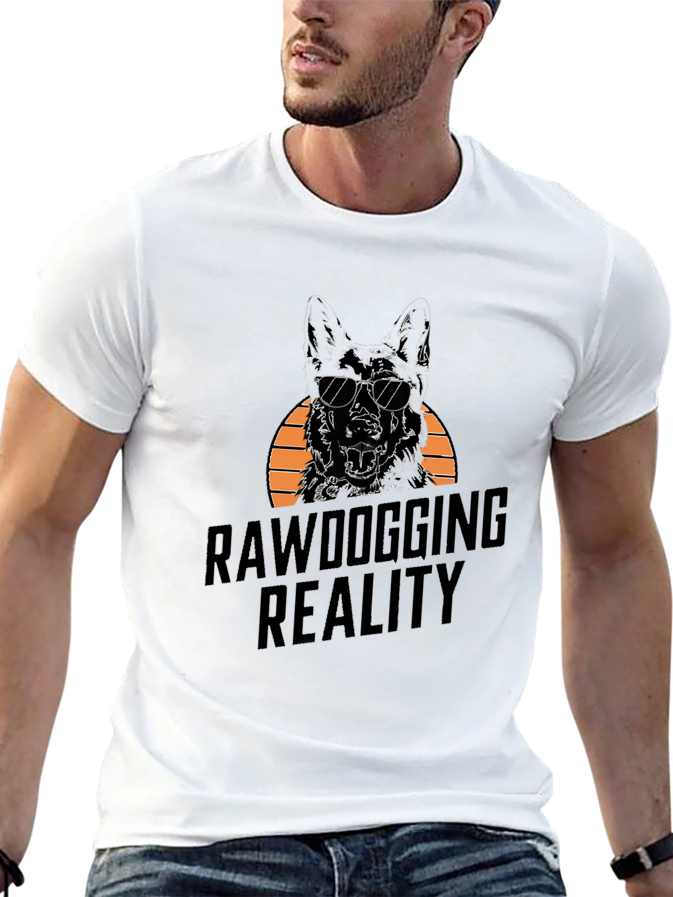Rawdogging Reality Graphic T-Shirt