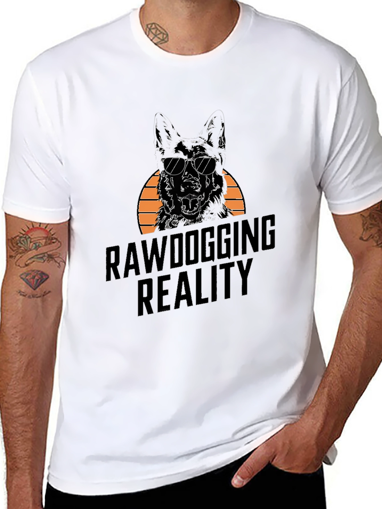 Rawdogging Reality Graphic T-Shirt