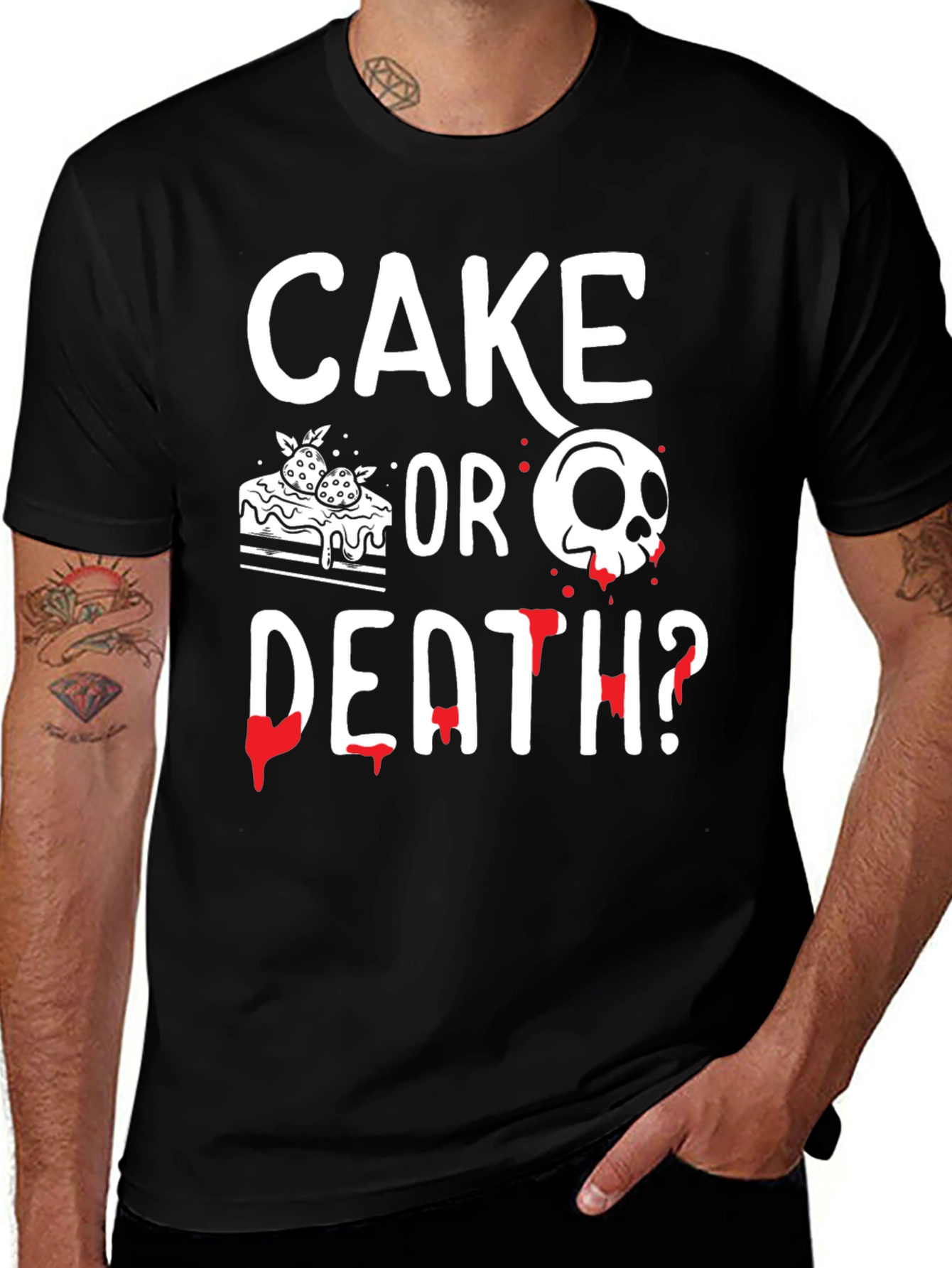 Cake or Death? Graphic Tee