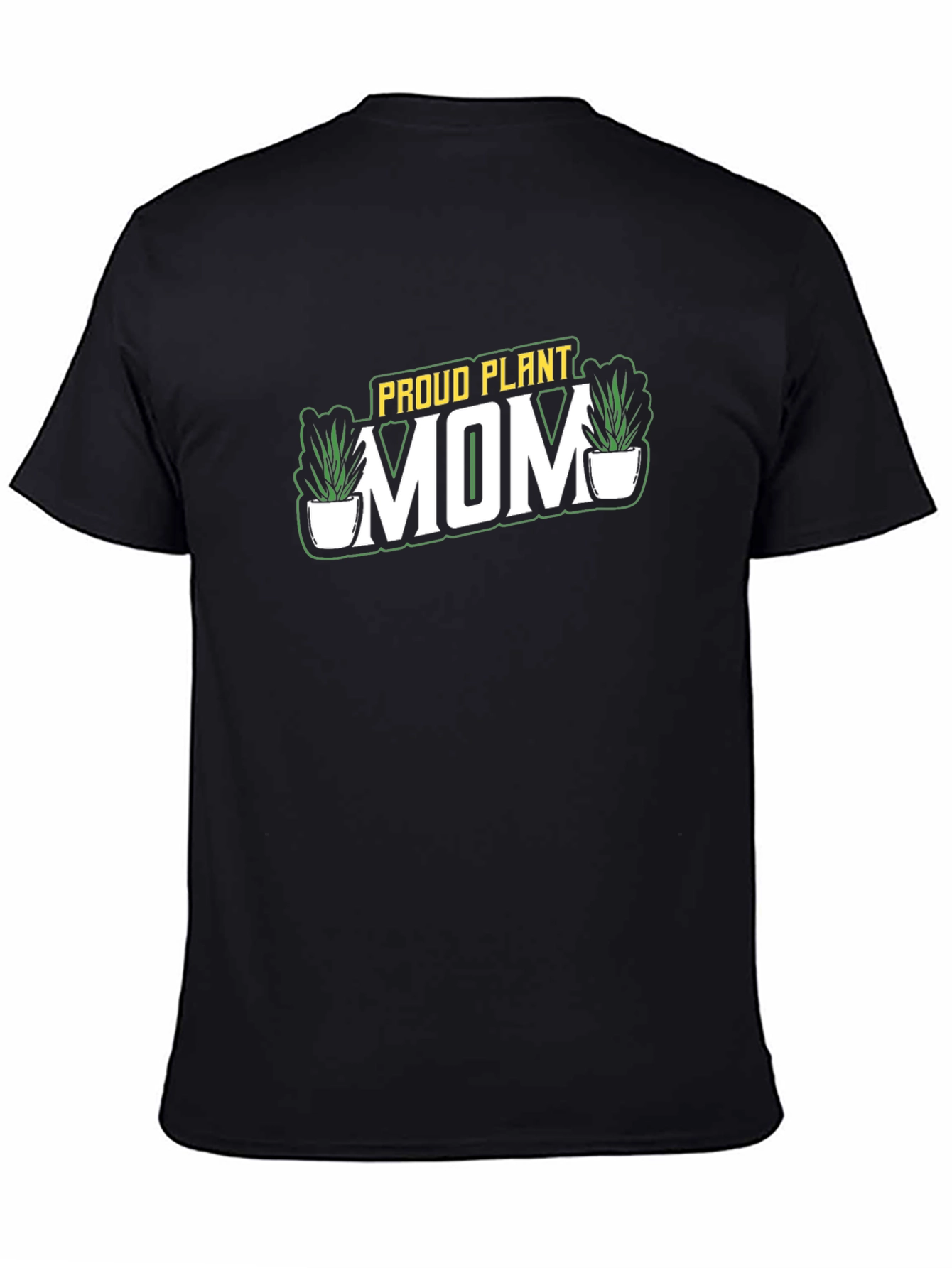 Proud Plant Mom Black T-Shirt