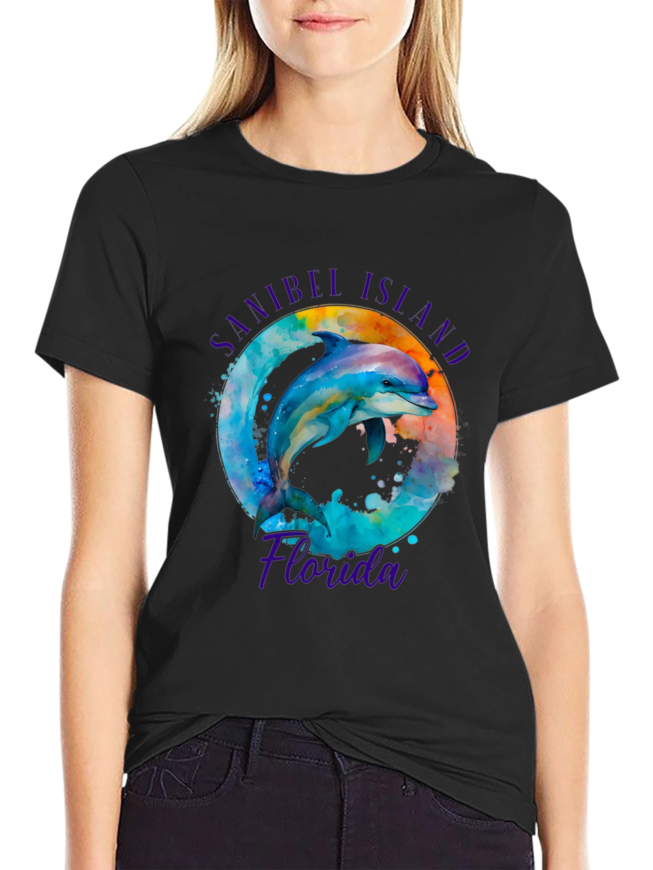 Sanibel Island Dolphin T-Shirt