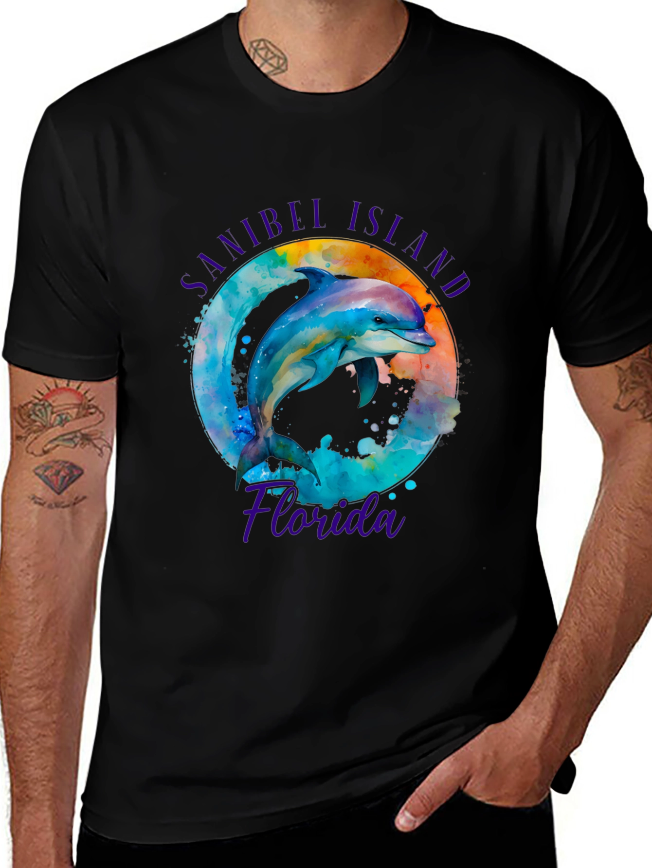Sanibel Island Dolphin T-Shirt