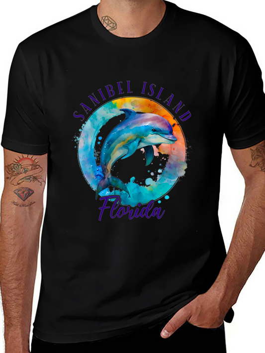 Sanibel Island Dolphin T-Shirt