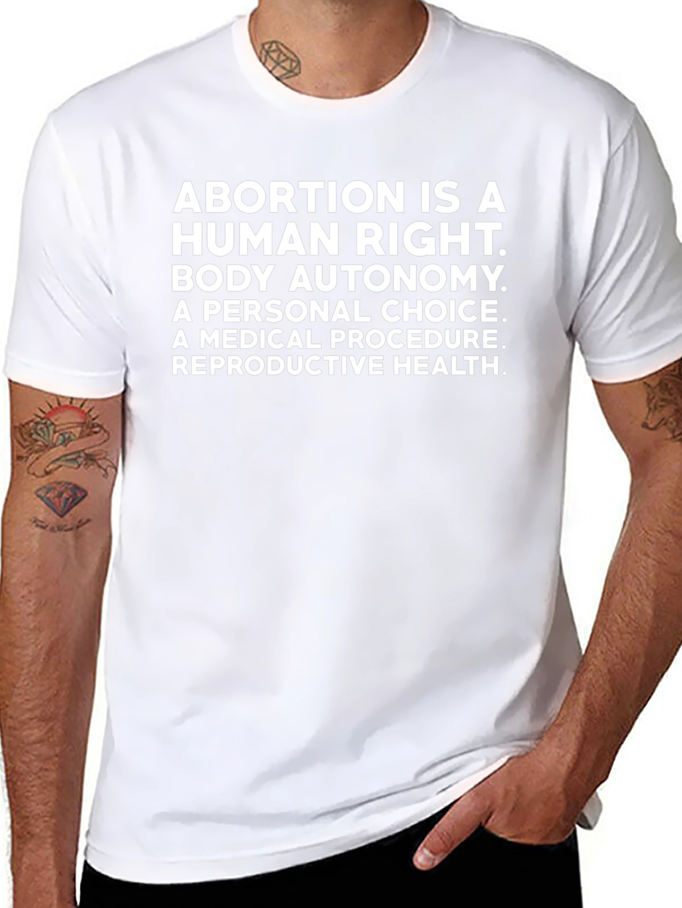 Pro-Choice Advocacy T-Shirt