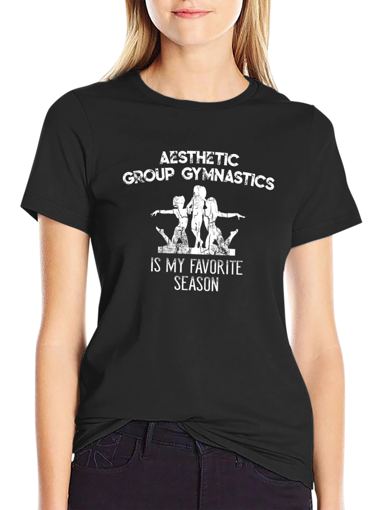Aesthetic Gymnastics Graphic Tee