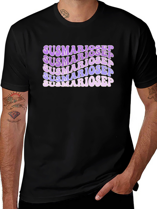 Susmariosep T-Shirt - Trendy Graphic Tee