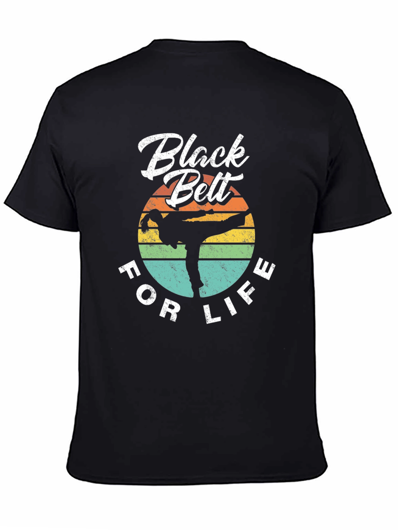 Black Belt For Life T-Shirt - Martial Arts
